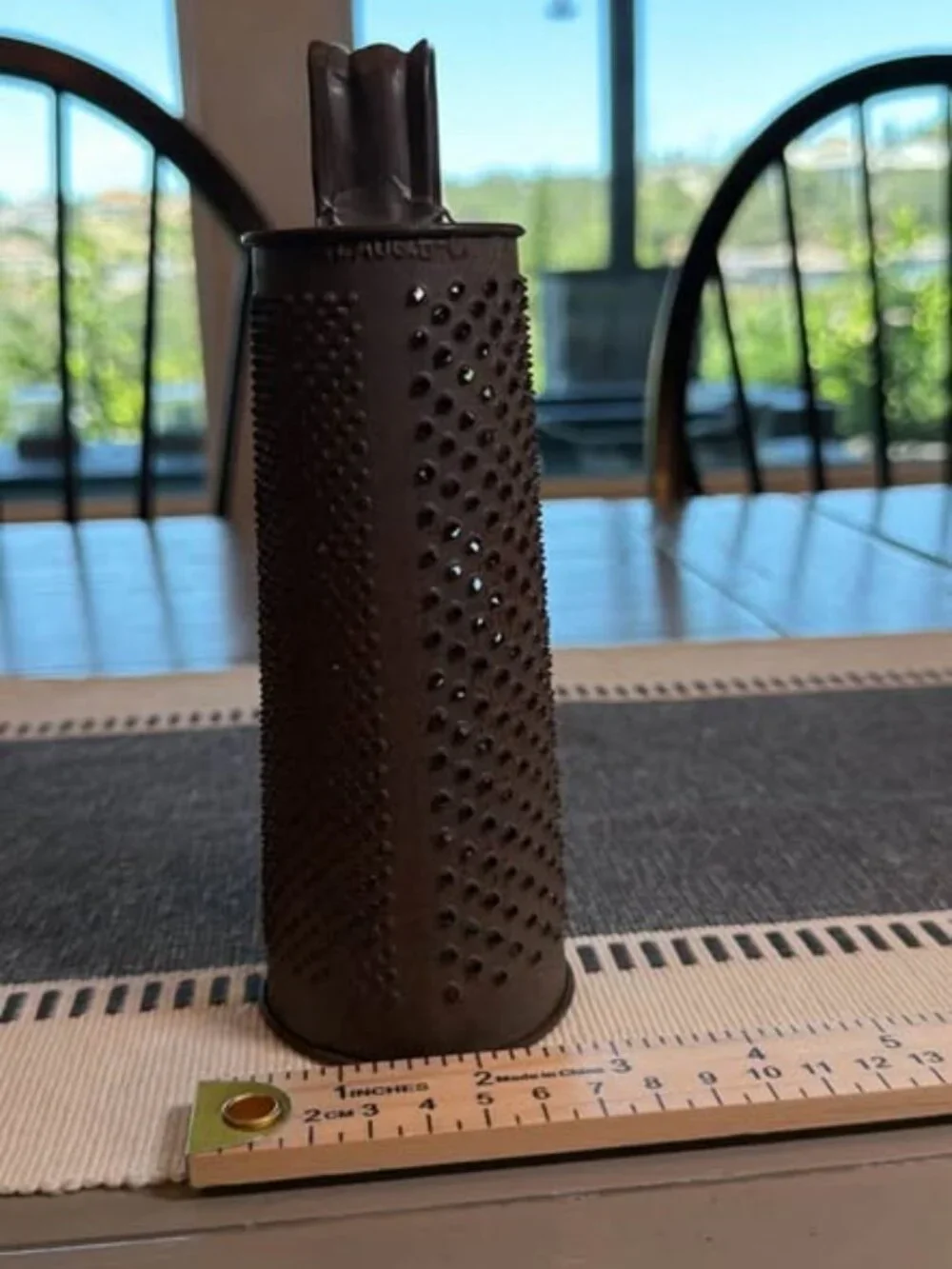 Vintage Metal Handheld Grater